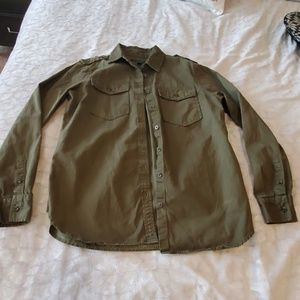 Army green long sleeve